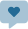 Icon of a chat bubble with a heart representing testimonials